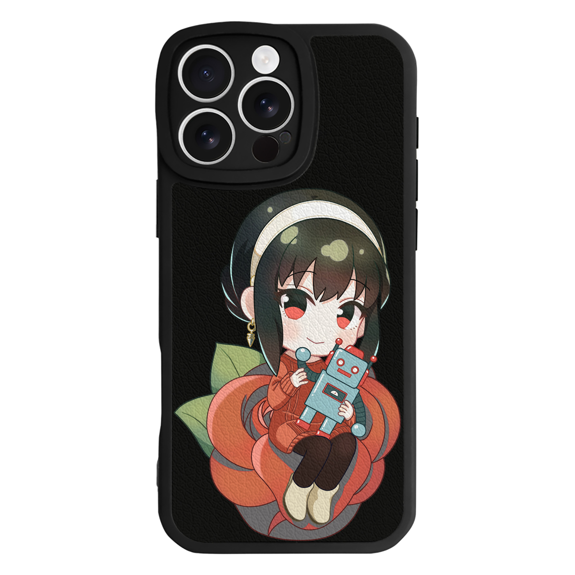 （画像用） SPY×FAMILY间谍家家酒 【iPhone 16シリーズ対応】シリコンスマホケース（レザー調） 材質：シリコン